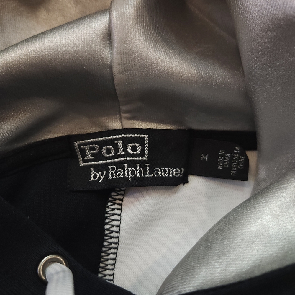 Polo Ralph Lauren Winter Spring Stadium Games 1992 Hoodie Mens Size M RARE - Picture 5 of 14